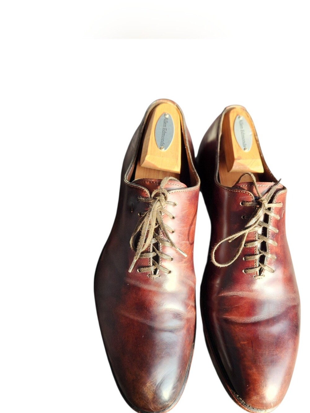 Salvatore Ferragamo Men’s Dark Brown Leather Oxfords